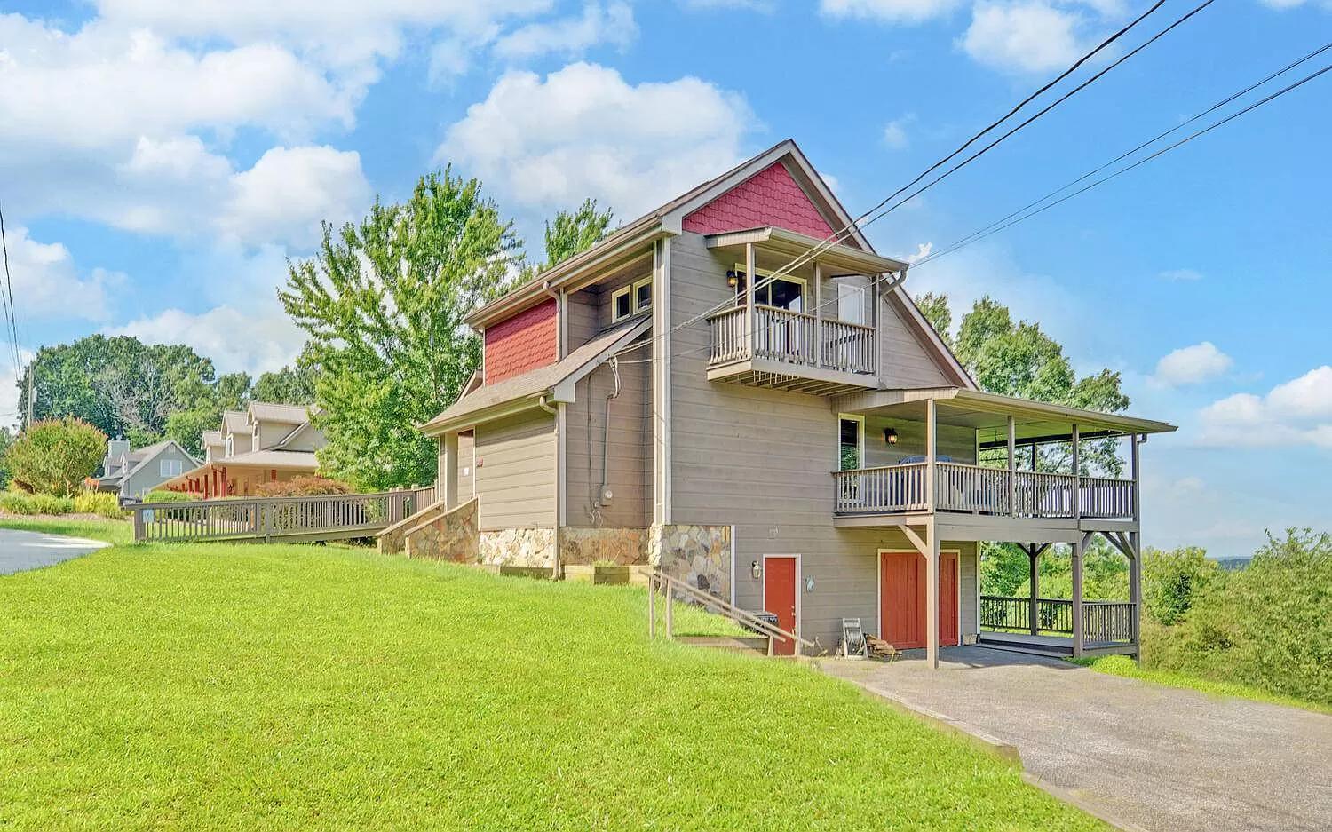 Birds Eye Cabin - Sunset & Starry Retreat Pet Friendly W Private Hottub, Fire Pit And Game Room Ellijay Luaran gambar